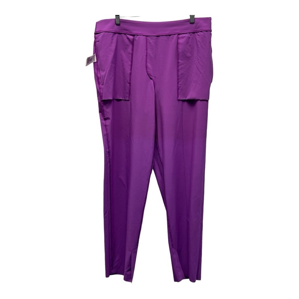 Athleta Brooklyn Heights High Rise Pants -Jazzy Purple Plus-Size 16 - Picture 4 of 11
